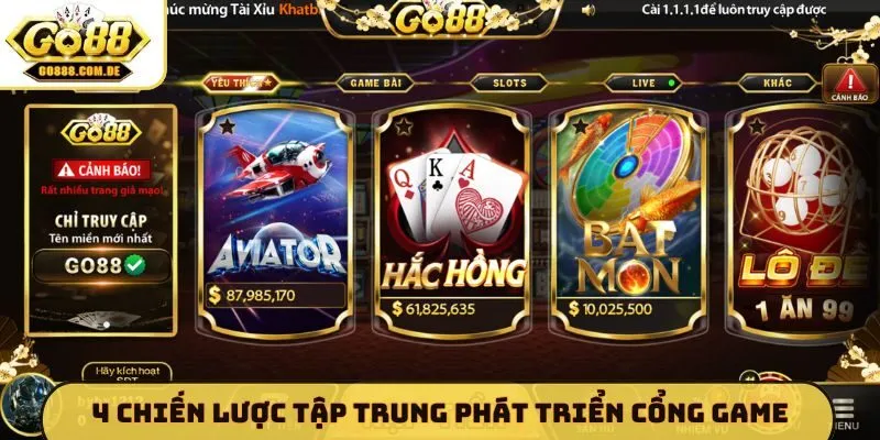 CEO GO88 Mary Hồng 4 chiến lược tập trung phát triển cổng game