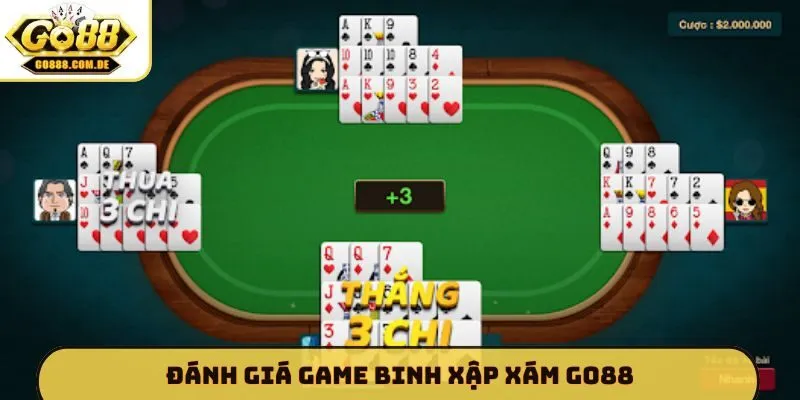 Đánh giá game Binh xập xám GO88