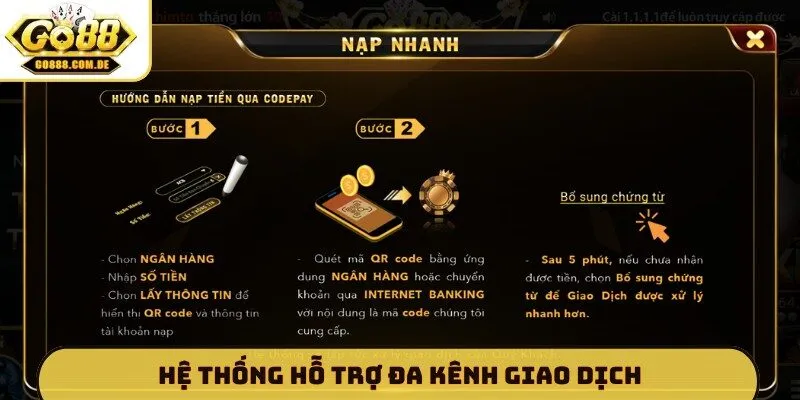 Hệ thống hỗ trợ đa kênh giao dịch