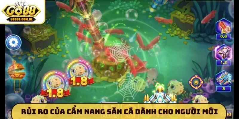 Rủi ro của cẩm nang săn cá dành cho người mới