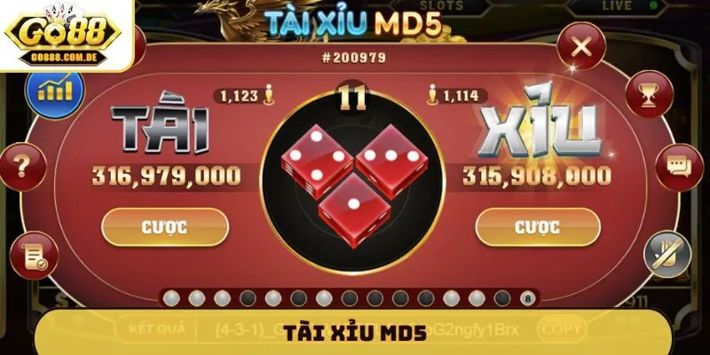 Tài xỉu md5